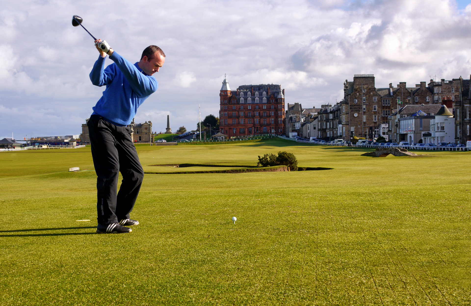 Saint-Andrews départ du 18 par Francoise Robardey