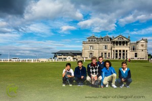 Stage juniors à saint Andrews