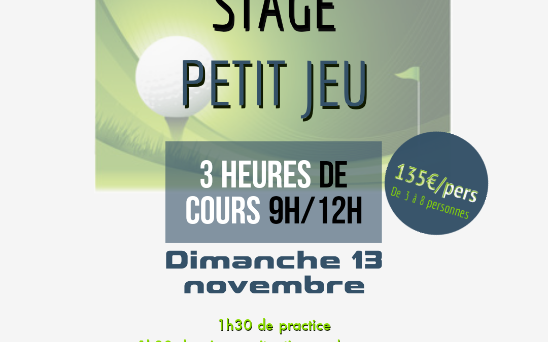 Stage Collectif Petit jeu